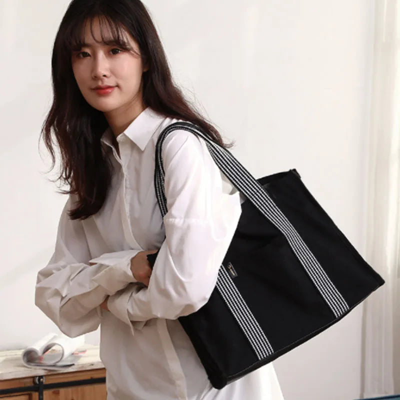 Vintage Canvas Women Handbag Tote Bag Single Shoulder Messenger Bag