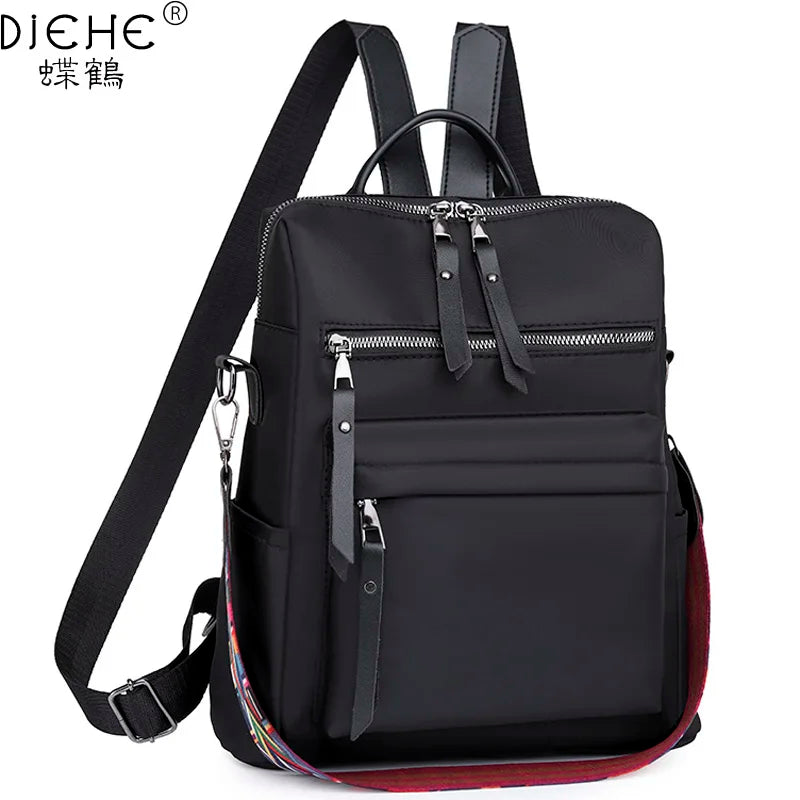 Waterproof Oxford Women Backpack Anti-theft Shoulder Bags for Teenager Girls