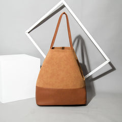 Large Tote Bag Leather Women Handbag Shoulder Bags Patchwork Ladies Hand Bags