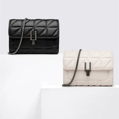 Pu Leather Chain Crossbody Bags for Women Handbags Shoulder Bags