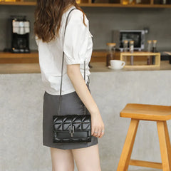 Pu Leather Chain Crossbody Bags for Women Handbags Shoulder Bags