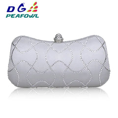 Crystal Evening Bag Acrylic Handbags Crossbody Shoulder Clutch Bags