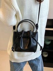 Bucket Women's Bag Crossbody Shoulder Pu Leather