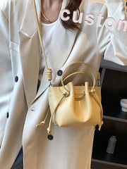 Bucket Women's Bag Crossbody Shoulder Pu Leather
