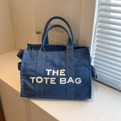 Canvas Shoulder Crossbody Bag Tote Women Handbag