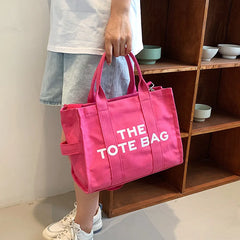 Canvas Shoulder Crossbody Bag Tote Women Handbag