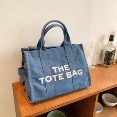 Canvas Shoulder Crossbody Bag Tote Women Handbag