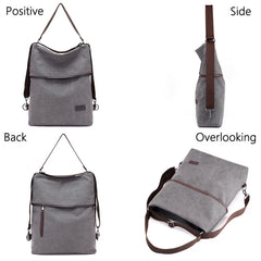 Canvas Leisure Crossbody Bags for Women - Tote Bag Lady Shoulder Bags