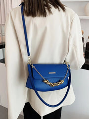 Underarm Female Shoulder Bags Handbags for Women Solid Pu Leather Crossbody Bag