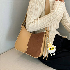 Leather Women Shoulder Messenger Evening Bag Lady Handbag Totes Solid Shopper