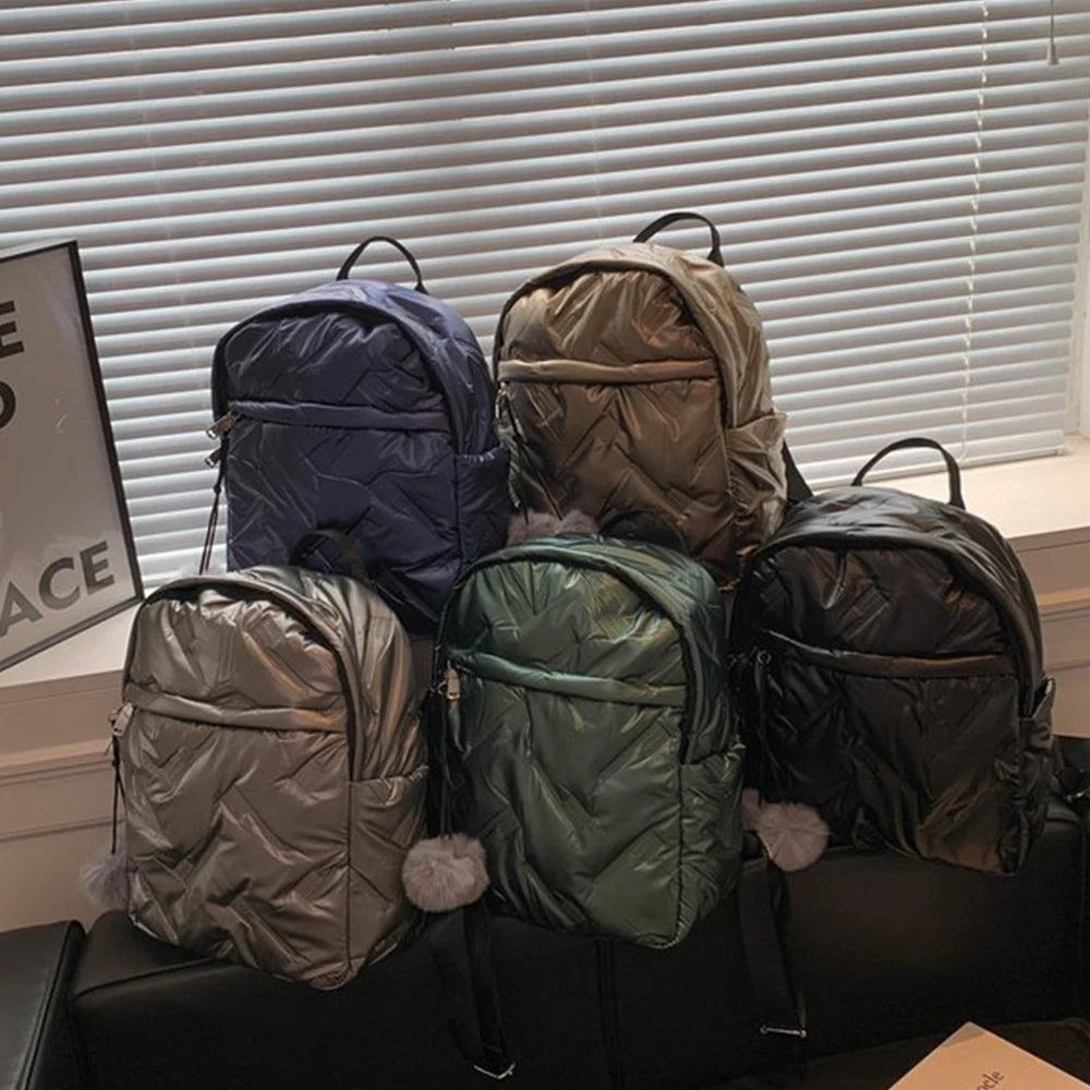 Waterproof Padded Women Backpack - School Bags