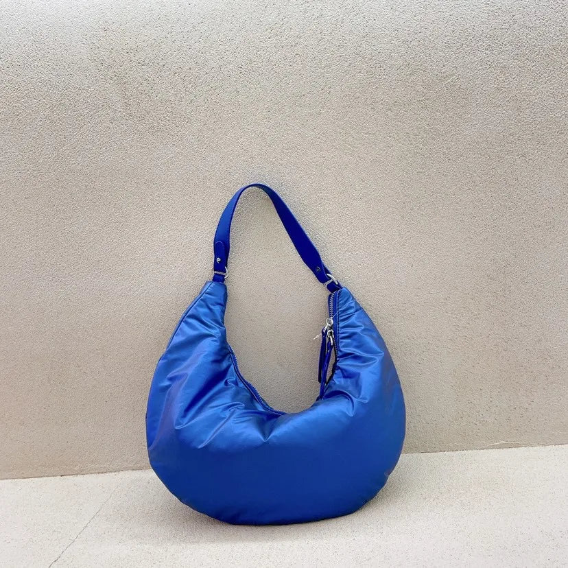 Half Moon Armpit Bag for Women, Shoulder Bag, Croissant Bag