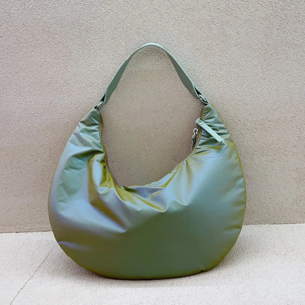 Half Moon Armpit Bag for Women, Shoulder Bag, Croissant Bag
