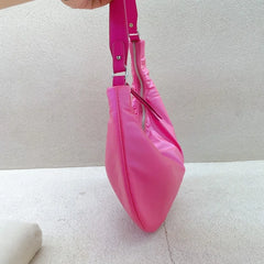 Half Moon Armpit Bag for Women, Shoulder Bag, Croissant Bag