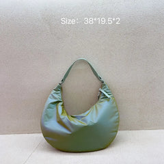 Half Moon Armpit Bag for Women, Shoulder Bag, Croissant Bag