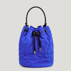 Quilted Padded Bucket Bag Down Cotton Crossbody Winter Handbag