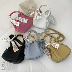 Bucket Shoulder Bag for Women Crossbody Handbag