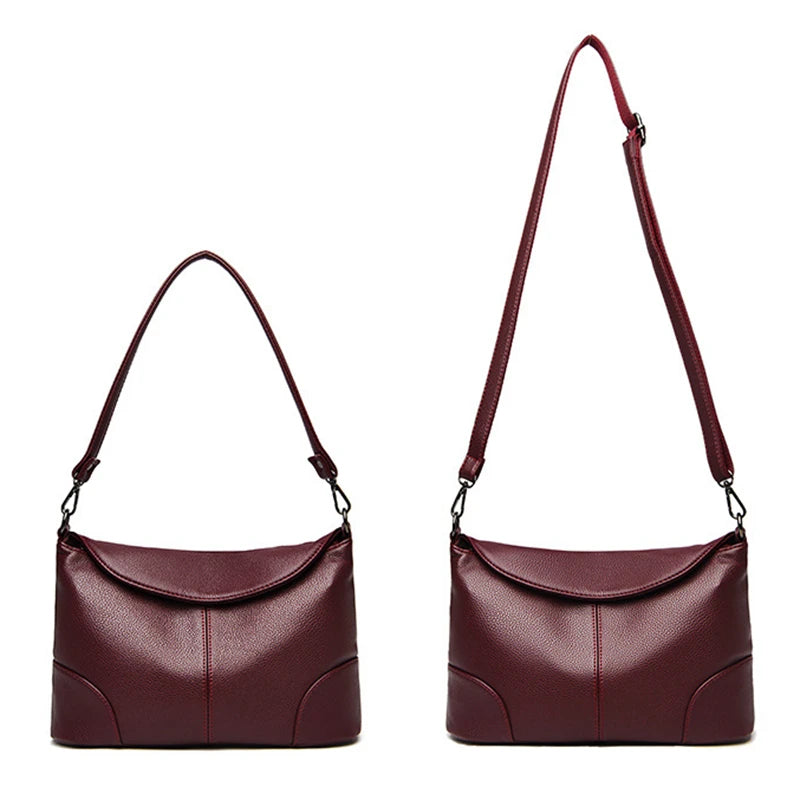 Leather Crossbody Bags for Women Ladies Shoulder Bag