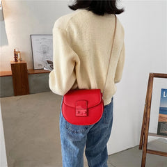 Women's PU Leather Shoulder Bag Crossbody Shopper Bag