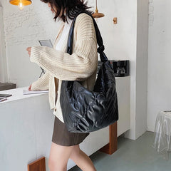 Women Shoulder Bag Crossbody Large Capacity Zipper Travel Bag