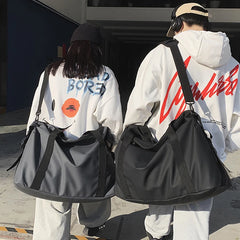 Fashionable Fitness Travel Tote Unisex Large-Capacity Sports Shoulder Bag