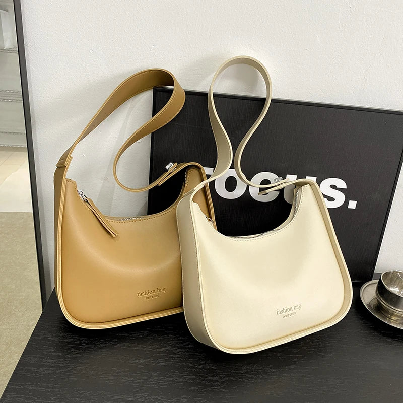 Women's Leather Messenger Bag Vintage Crossbody Wide Shoulder Strap