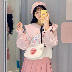 Sweet Hobos Shoulder Bag Women Patent Leather Solid Colors Purses