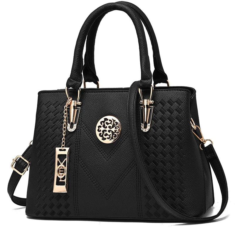 High Quality Women's Leather Handbags Purse Shoulder Bags