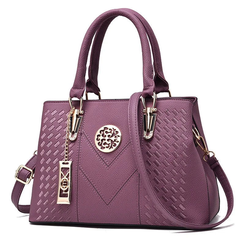 High Quality Women's Leather Handbags Purse Shoulder Bags
