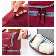 Hanging Toiletry Bag Waterproof Travel Cosmetics Organizer