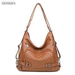 Luxury Soft Leather Crossbody Bag Tote Bag for Women