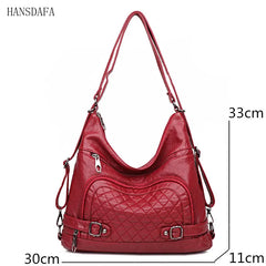 Luxury Soft Leather Crossbody Bag Tote Bag for Women
