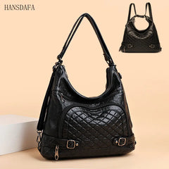 Luxury Soft Leather Crossbody Bag Tote Bag for Women