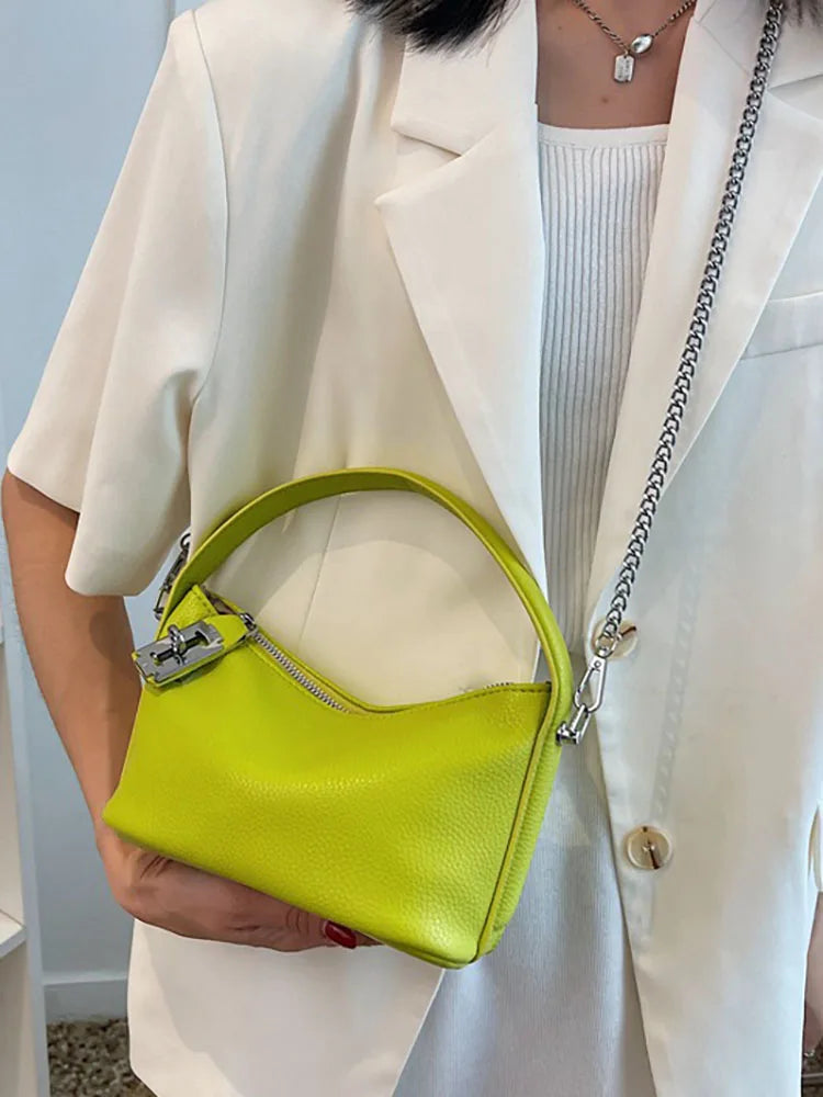 Hobos Women's Handbag Pu Leather Female Shoulder Bag