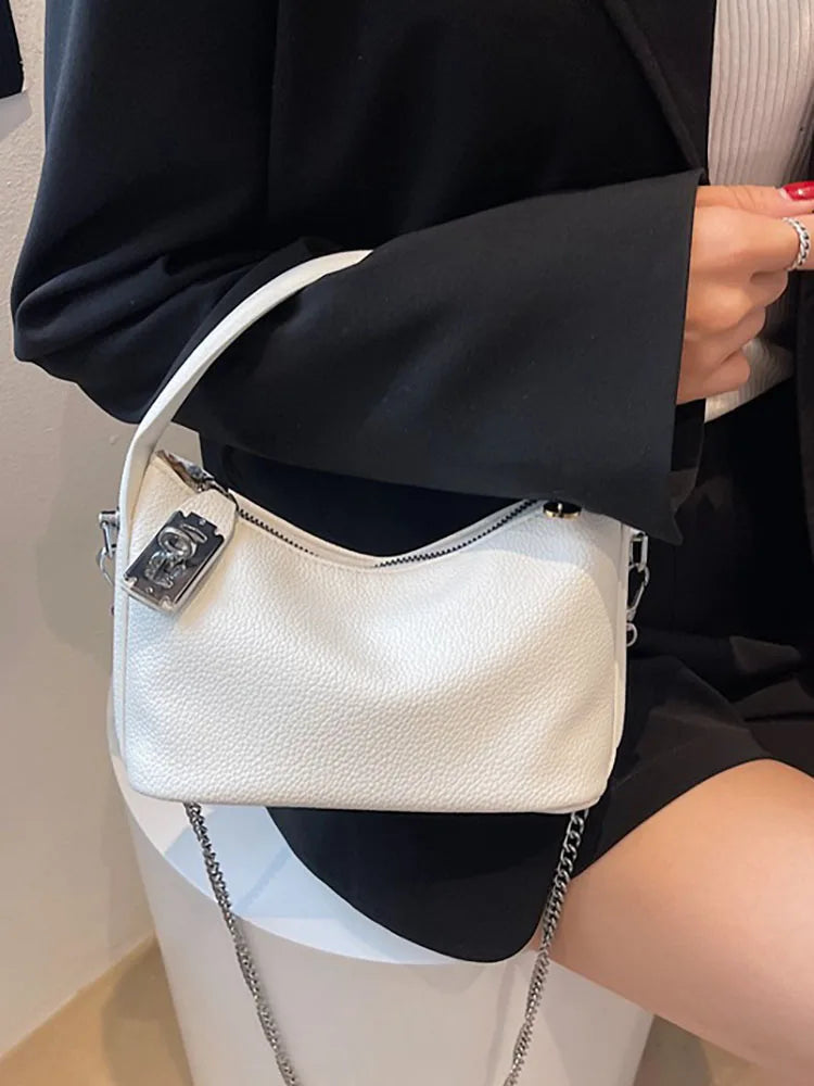 Hobos Women's Handbag Pu Leather Female Shoulder Bag