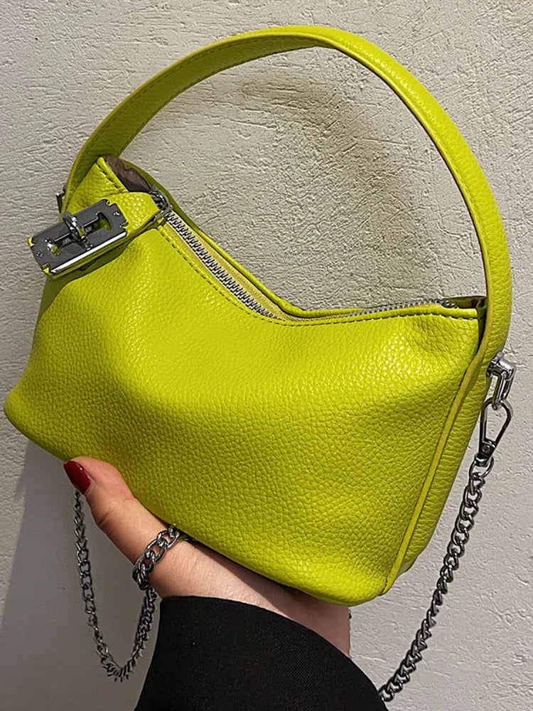 Hobos Women's Handbag Pu Leather Female Shoulder Bag