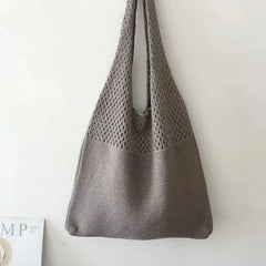 Knitted Handbags Large Capacity Totes Women's Pack Summer Beach Bag