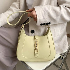 Leather Crossbody Bag for Women Underarm Purses Handbags