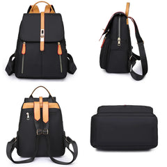 Anti-theft Oxford Backpack Purse Women Vintage Travel Rucksack School Bag Girls