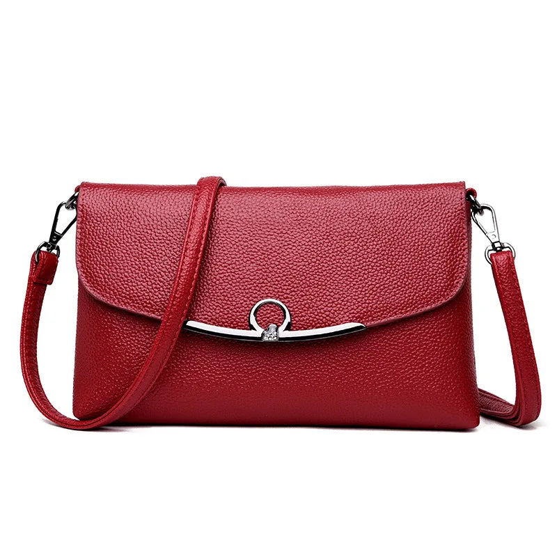 Leather Ladies Handbags Small Women Crossbody Bags