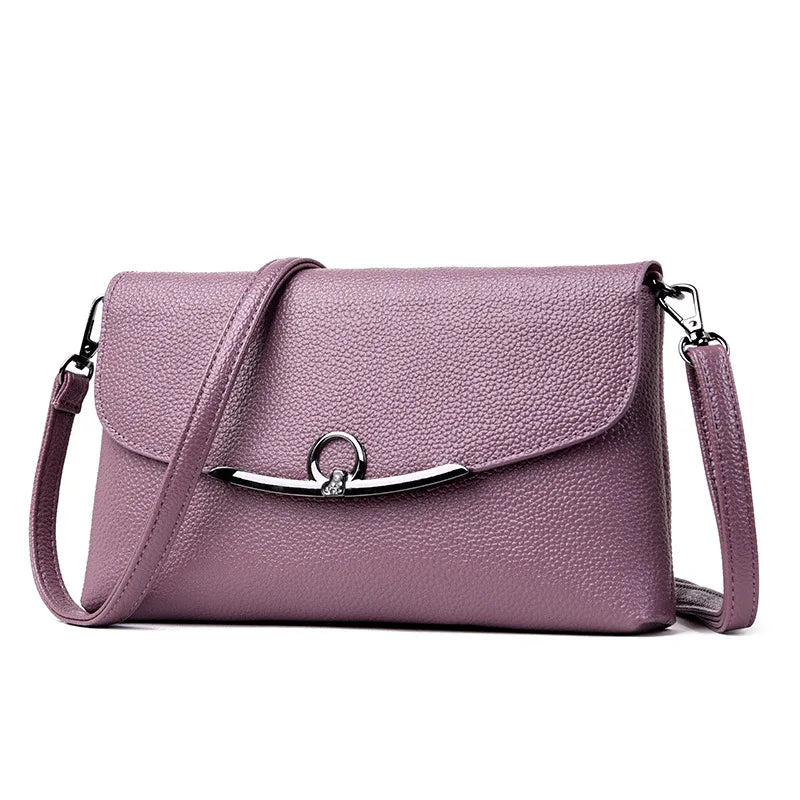 Leather Ladies Handbags Small Women Crossbody Bags