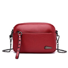 Women Leather Handbags Chain Small Bags Messenger Bags Shoulder Bags