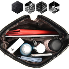 Lady PU Leather Shoulder Bag Large Capacity Messenger Bag