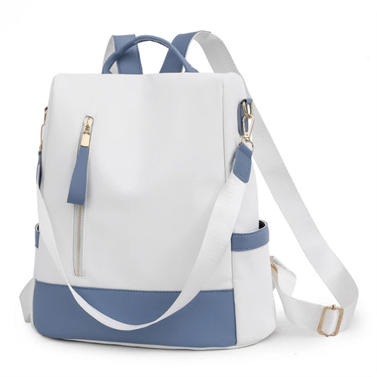 Travel Backpack Women's Waterproof Nylon Casual Anti-theft Bag