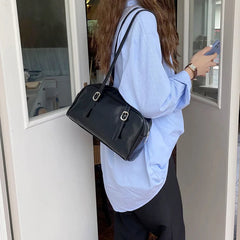PU Leather Women's Shoulder Bag Handbag Small Square Crossbody Bag