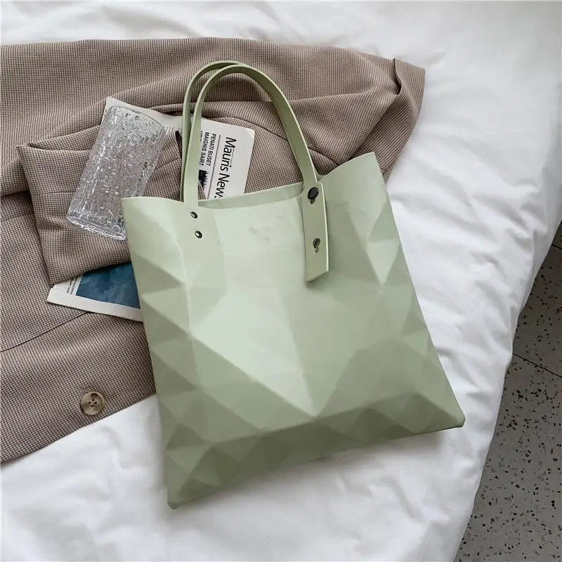 Women's Big Shoulder Bag Shopper PU Leather Handbags