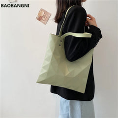 Women's Big Shoulder Bag Shopper PU Leather Handbags
