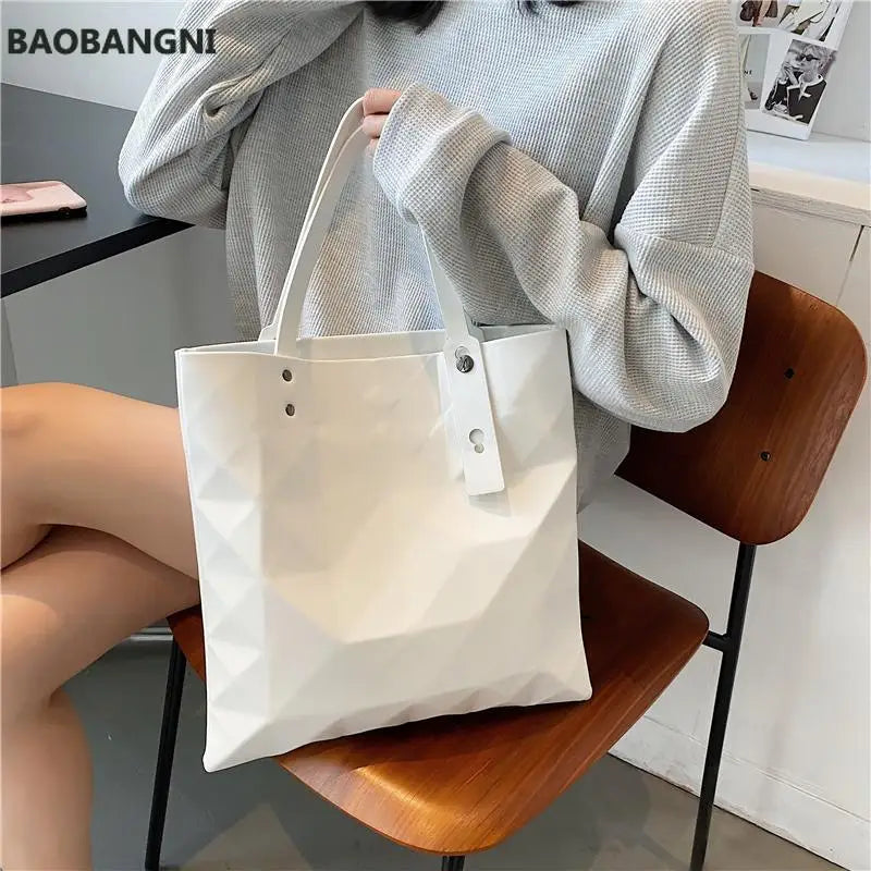 Women's Big Shoulder Bag Shopper PU Leather Handbags