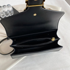 Shoulder Bag Chains Messenger Handbag Evening Clutch Small Square Women