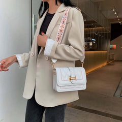 PU Leather Shoulder Bag Women's Crossbody Tote Handbag